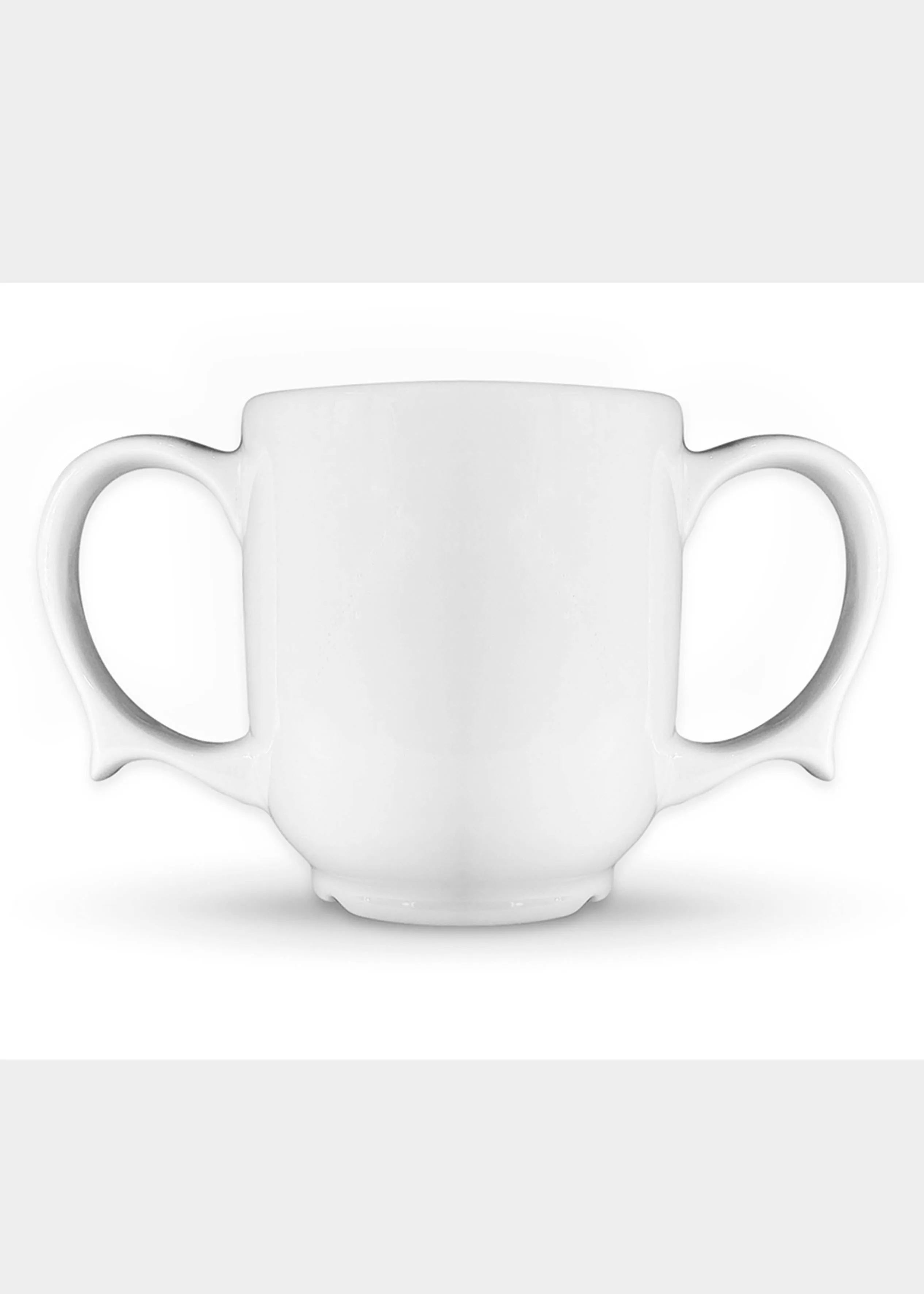 2 Handle Easy Grip Ceramic Mug