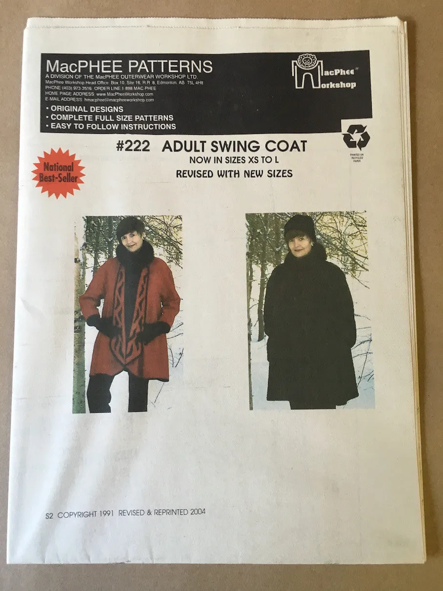 #222 SWING COAT