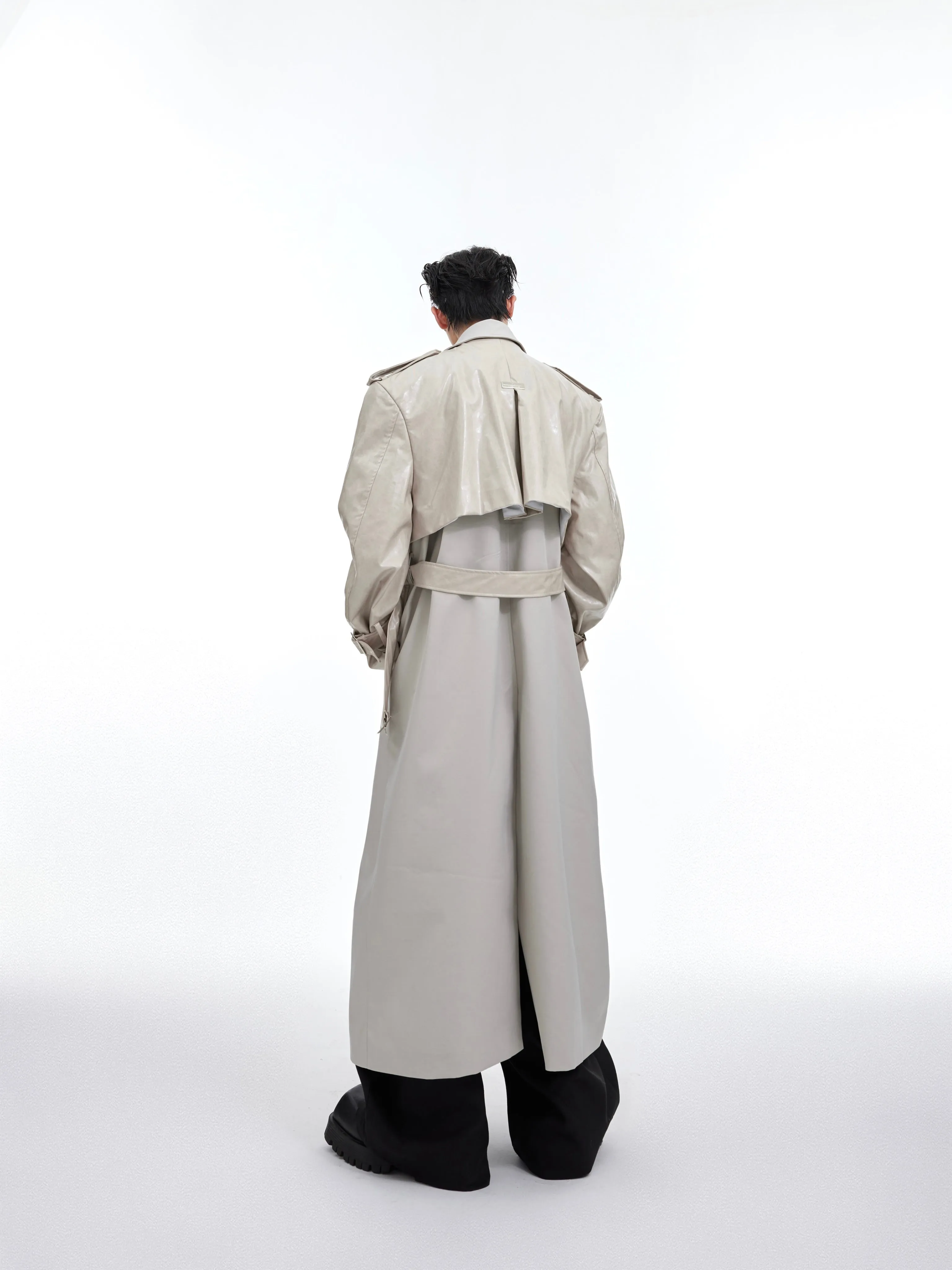 【24s February.】Deconstructed Double-breasted Long Coat