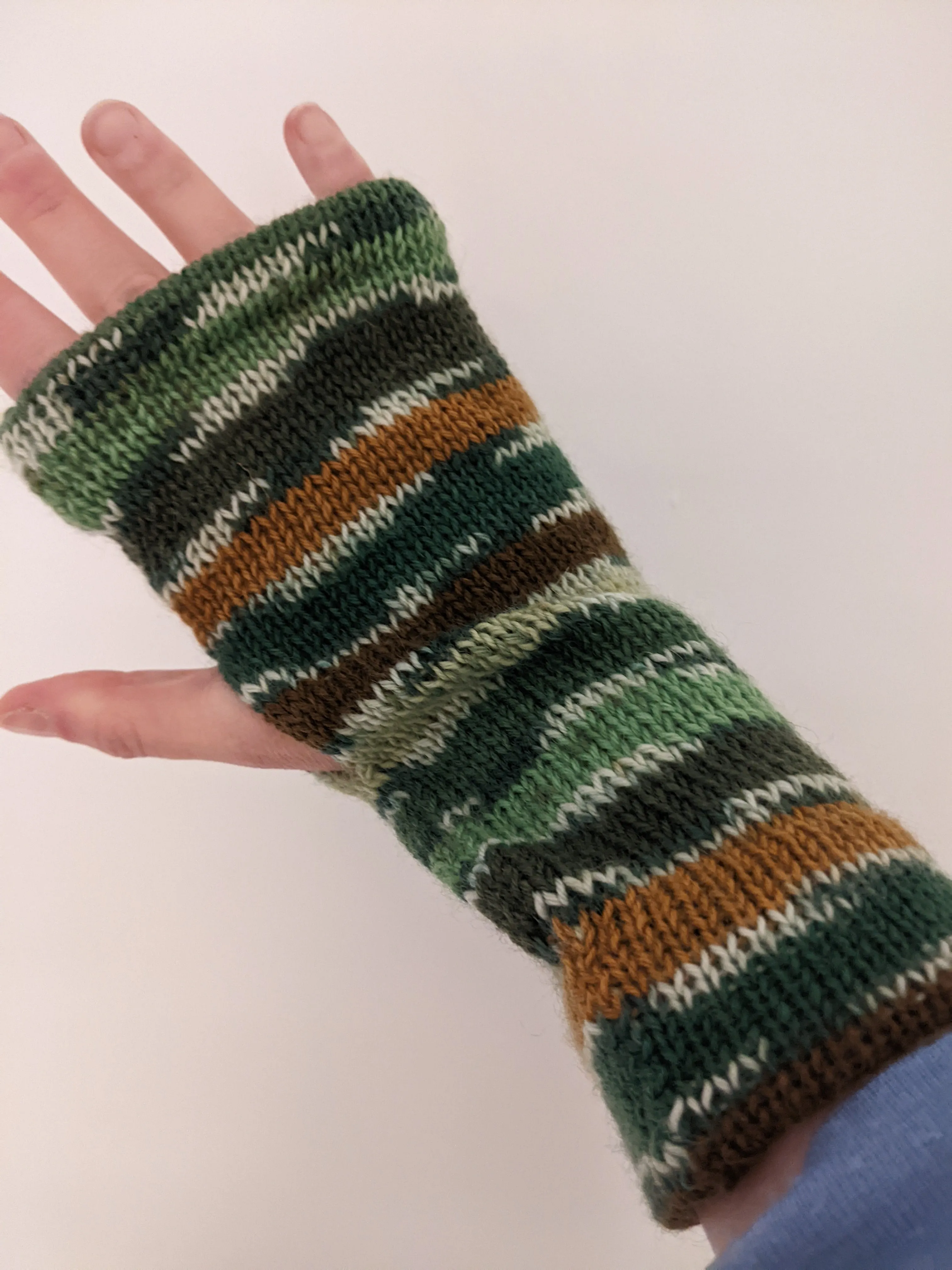 Adults Wrist Warmers - 4 colour choices. One Size (Blended Wool)