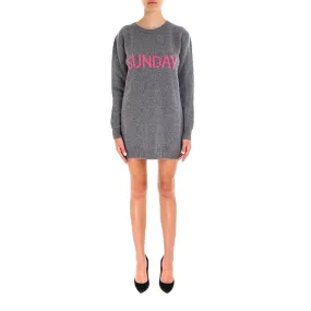 Alberta Ferretti Sunday Mini Sweater Dress