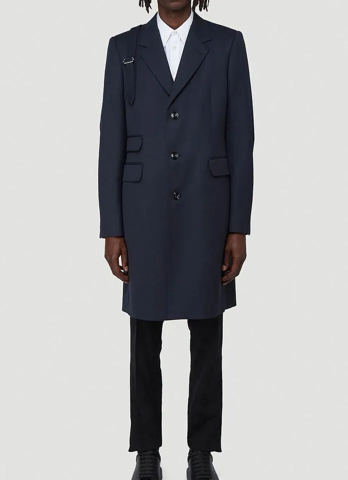 Alexander McQueen Single-Breasted Coat