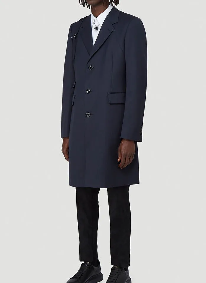 Alexander McQueen Single-Breasted Coat