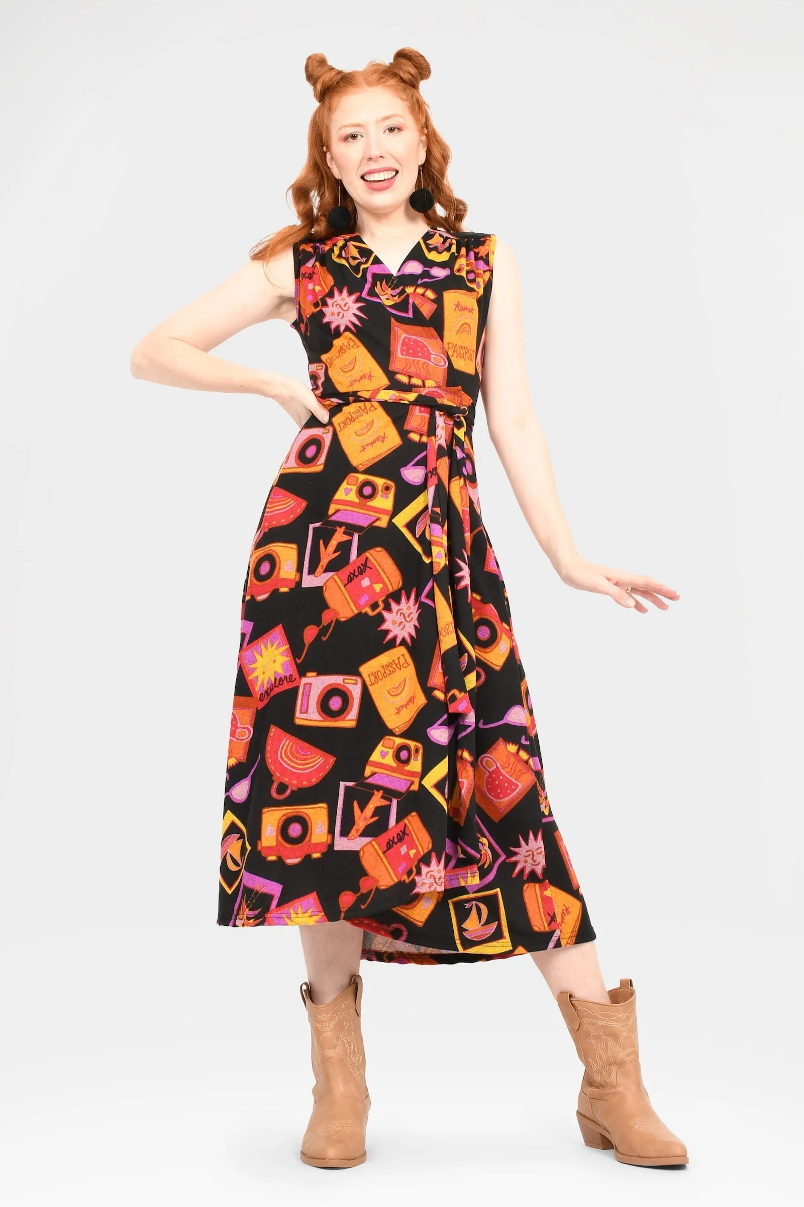 Alina Wrap Dress