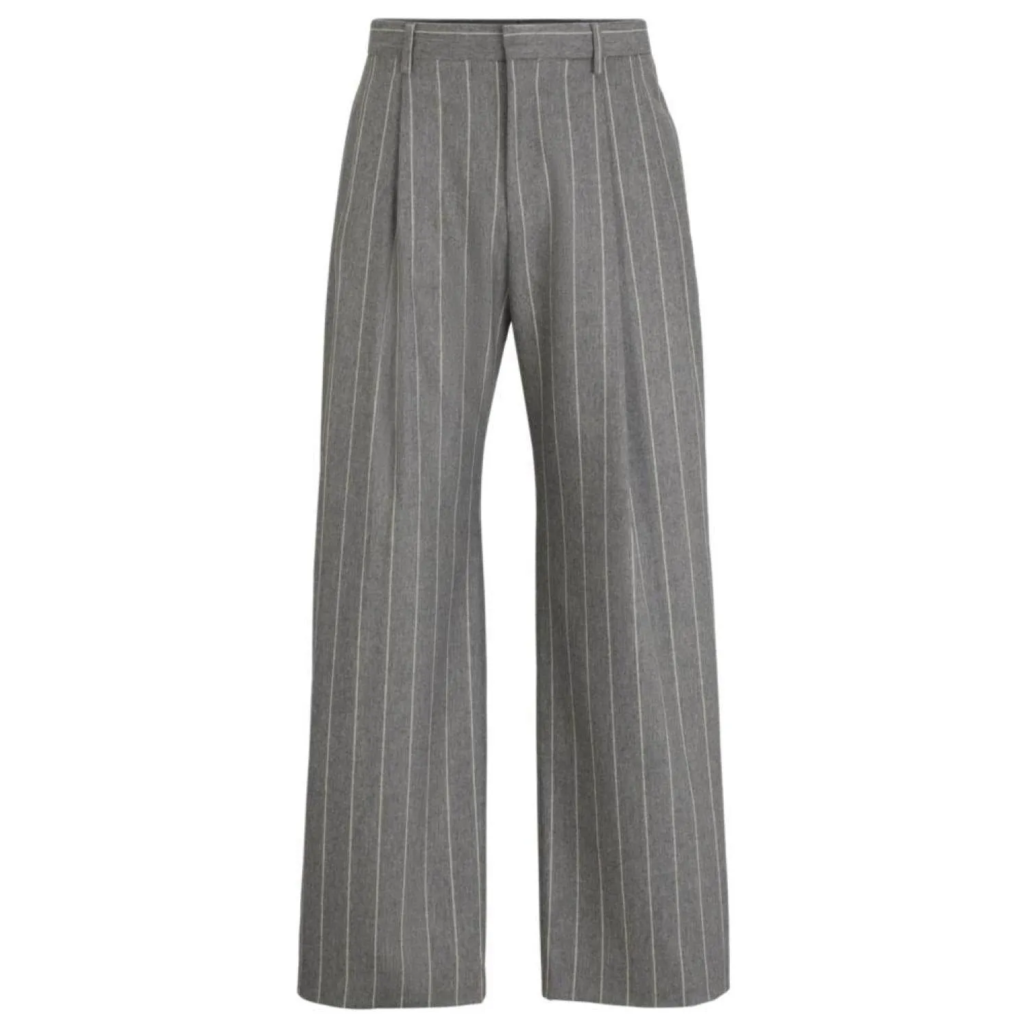 All-gender relaxed-fit pants in virgin wool and cashmere