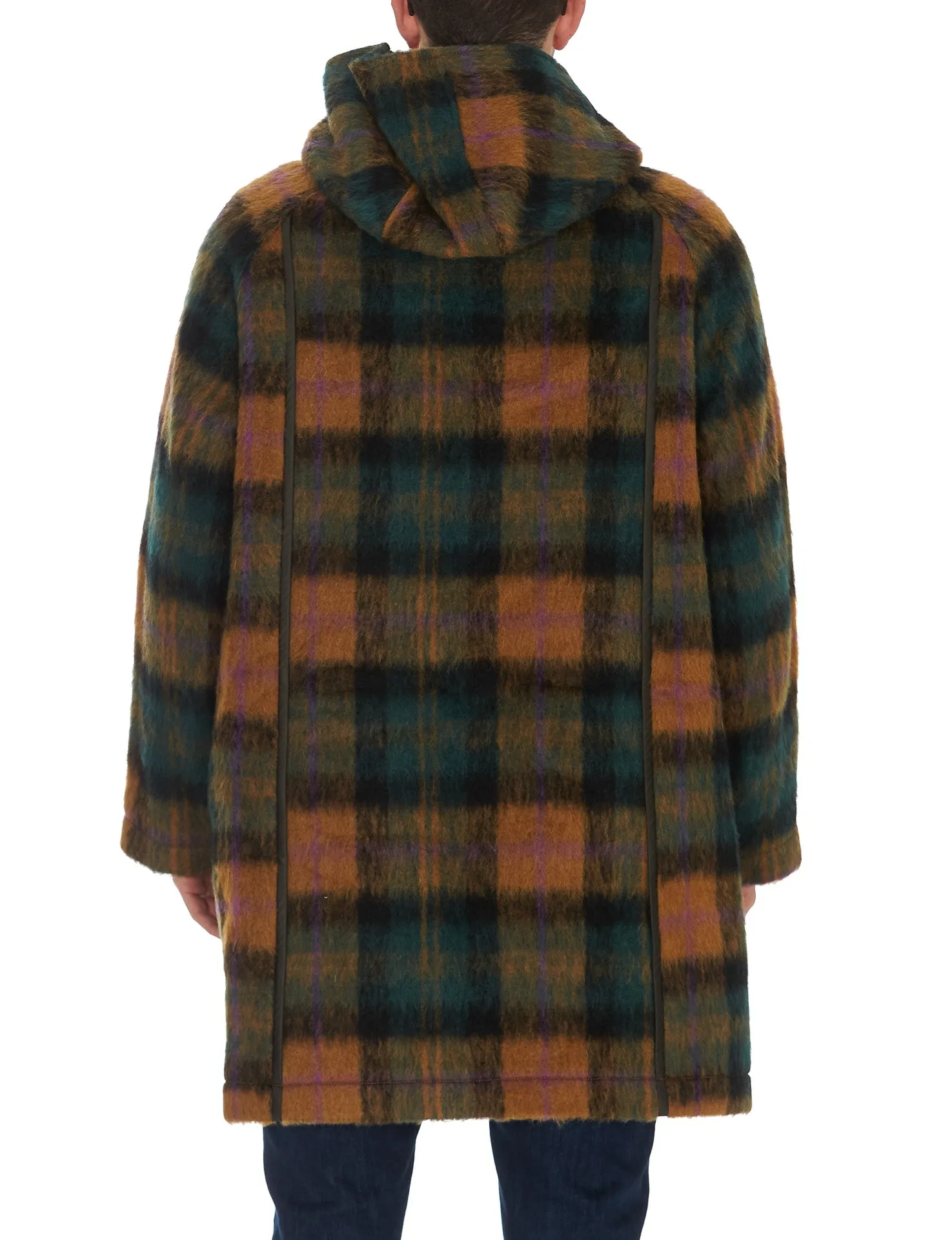 Andersson Bell Harry Check Hooded Coat