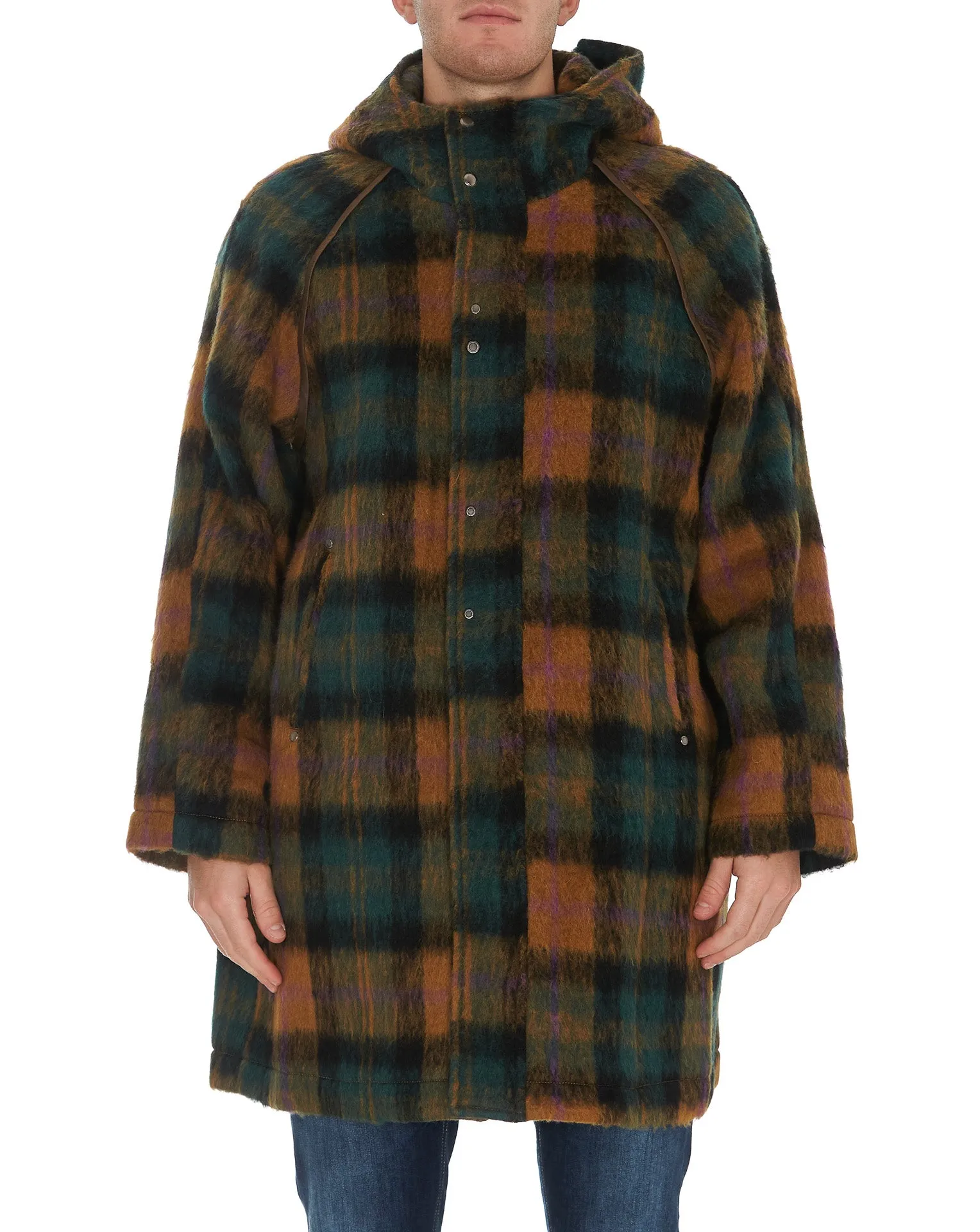 Andersson Bell Harry Check Hooded Coat