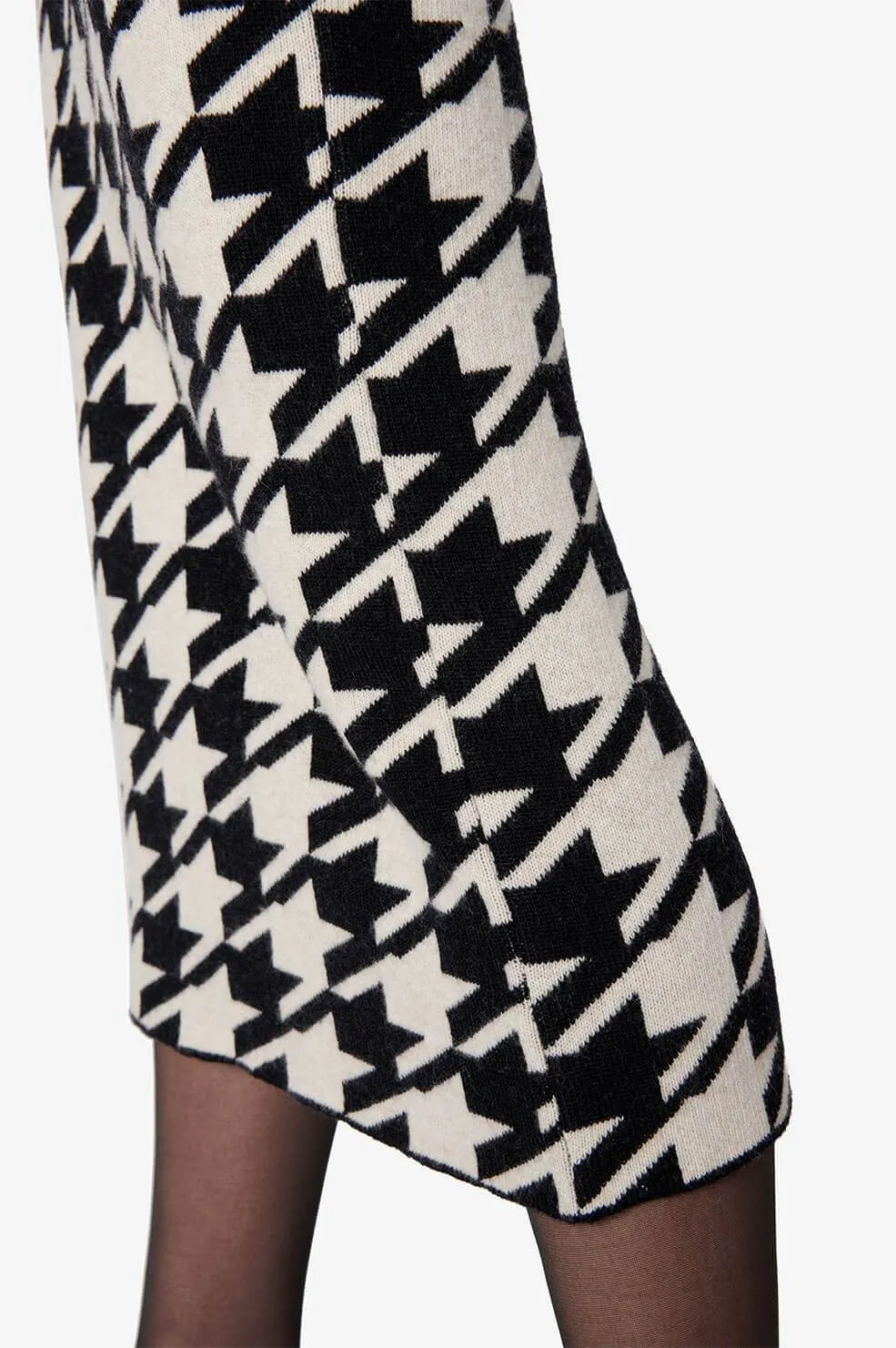 Anine Bing - Reese Skirt in Large Houndstooth