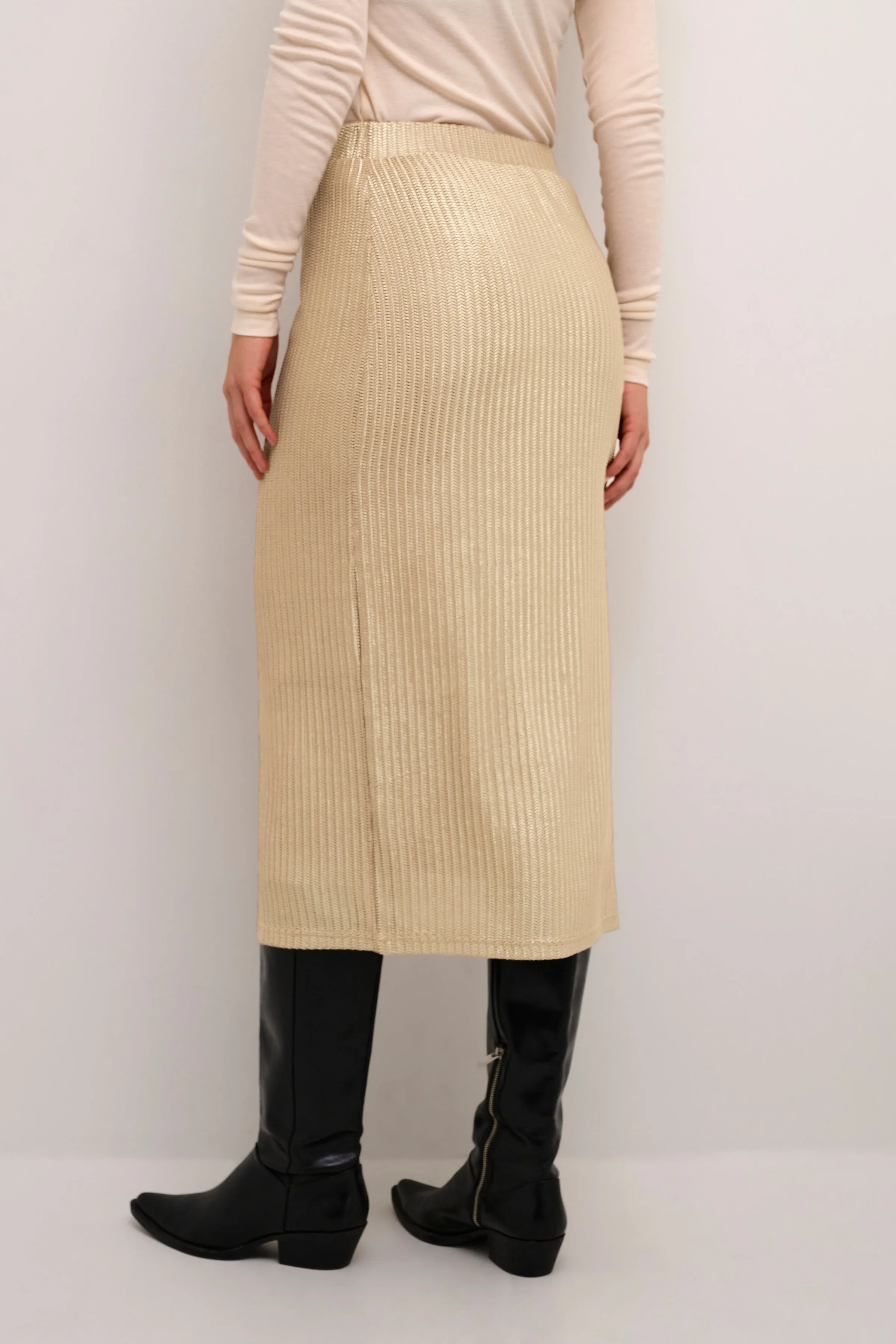 Anja Skirt in Gold