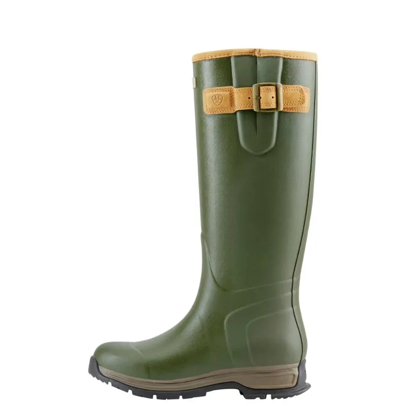 Ariat Ladies Burford Wellington Boot - Olive Green