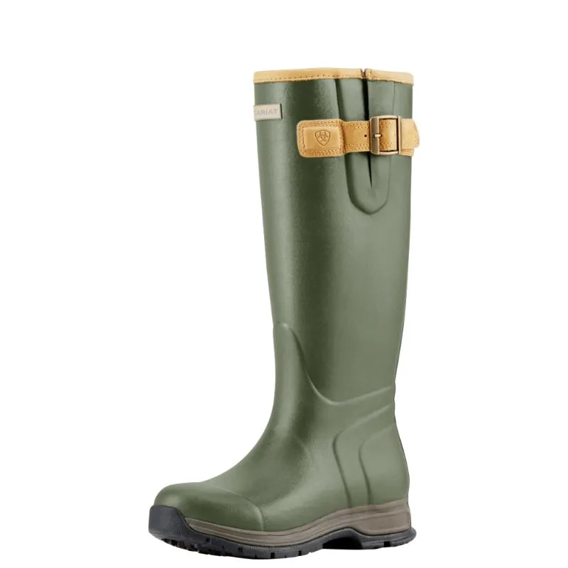 Ariat Ladies Burford Wellington Boot - Olive Green