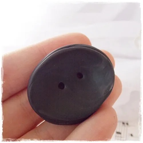 Artistic Jumbo Black Button