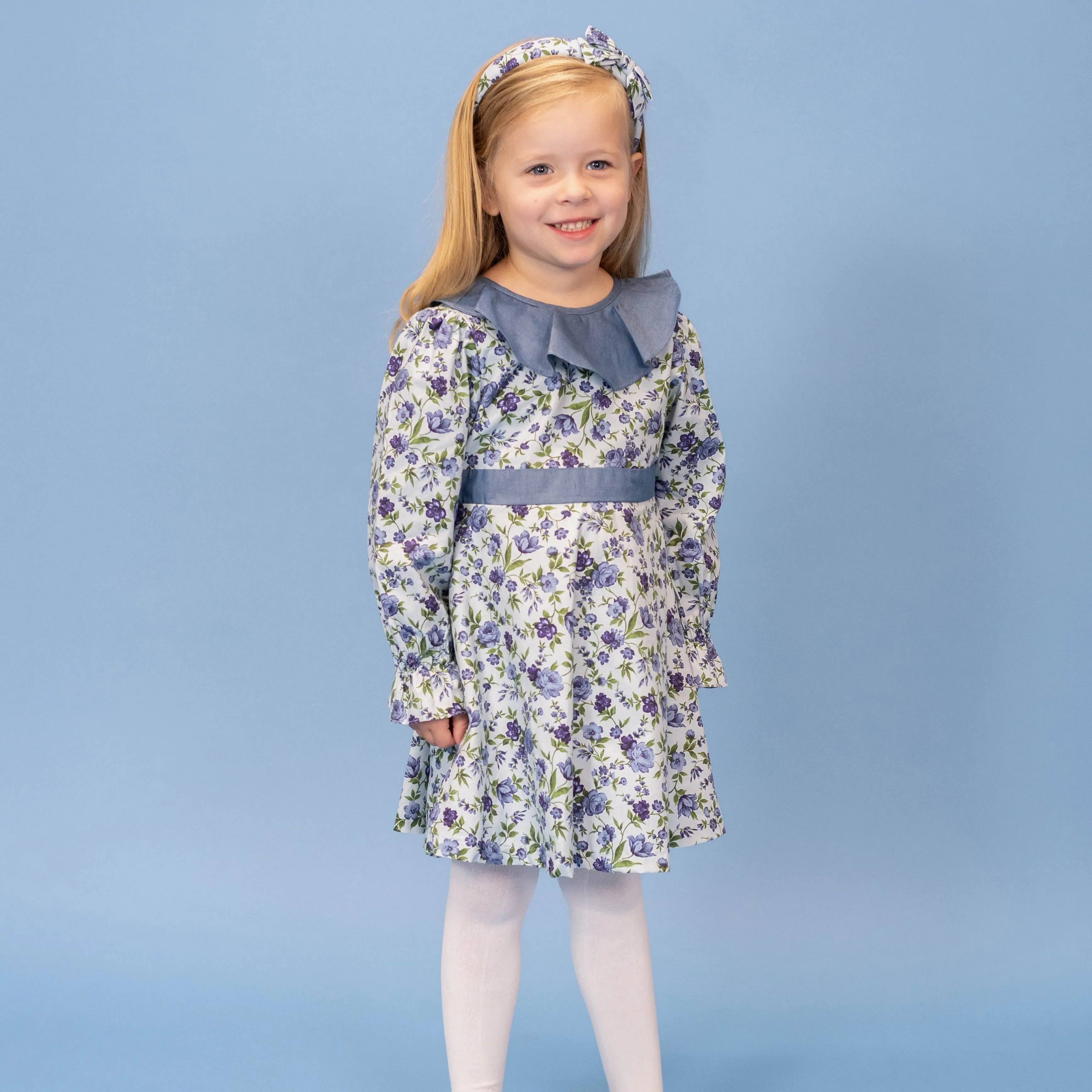 Aurora Long Sleeve Girl Dress