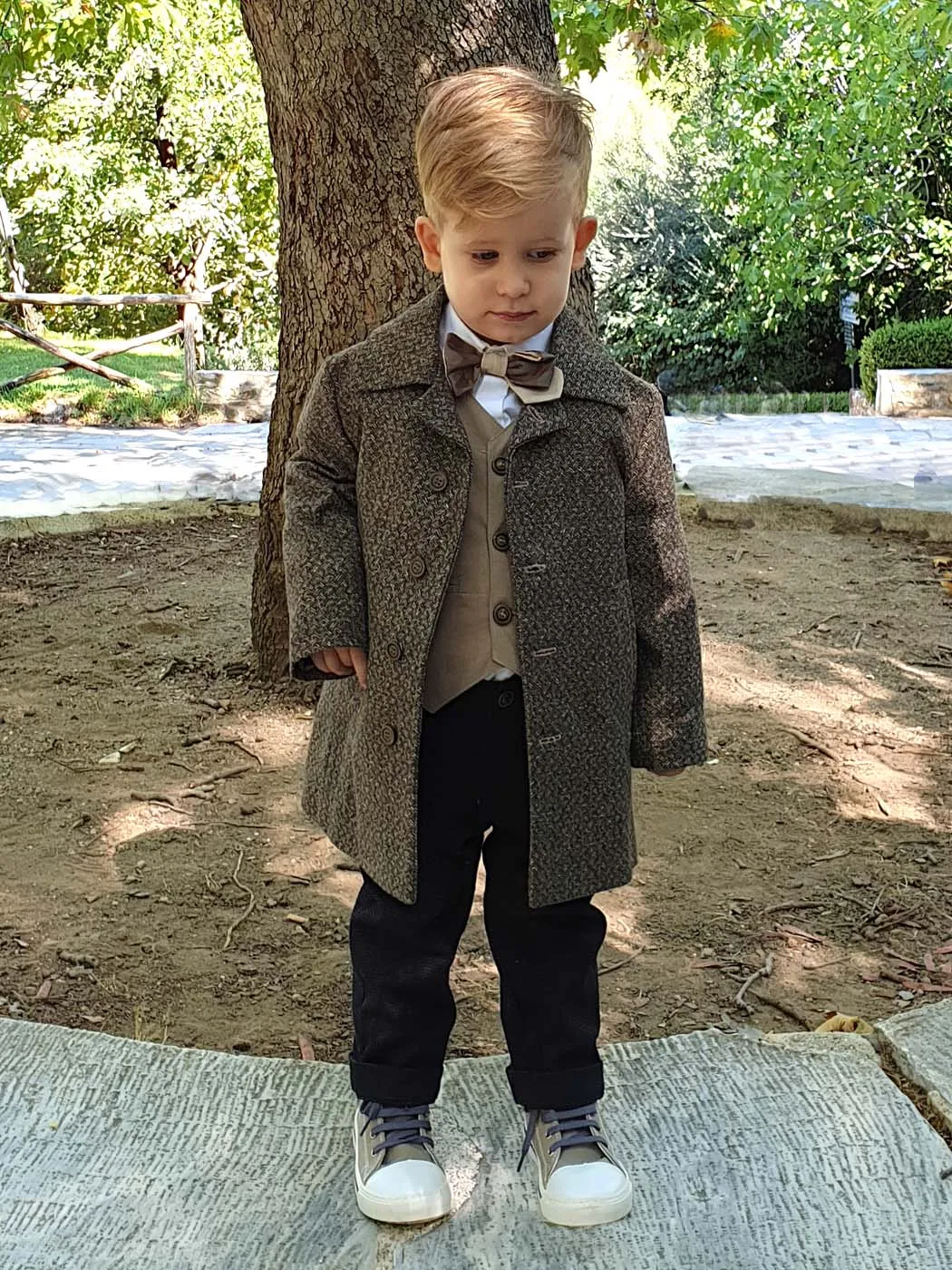 Baby Boy's Wool coat - VALERIO Beige