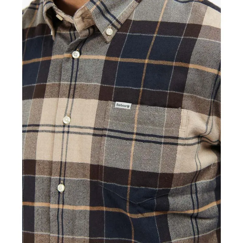 Barbour Hogside Tartan Mens Cotton Regular Fit Shirt - Autumn Dress