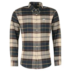 Barbour Hogside Tartan Mens Cotton Regular Fit Shirt - Autumn Dress