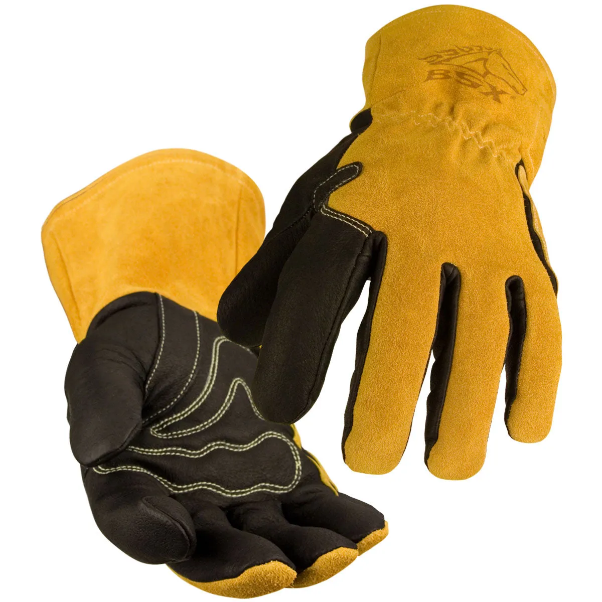 BLACK STALLION  BM88 - BSX Leather MIG Kevlar Welding Gloves