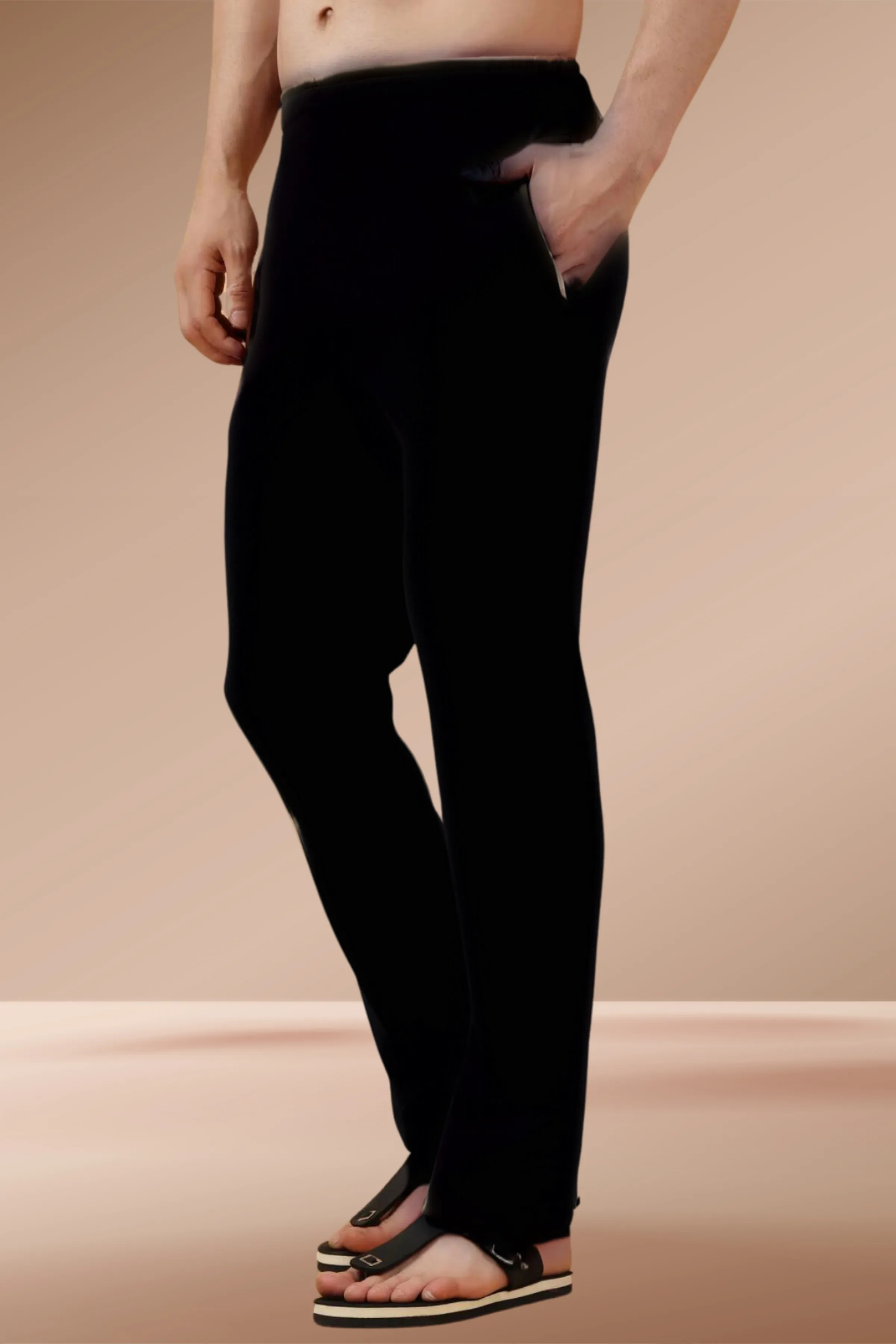 Black Stretch Joggers