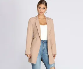 Boss Babe Trench Coat