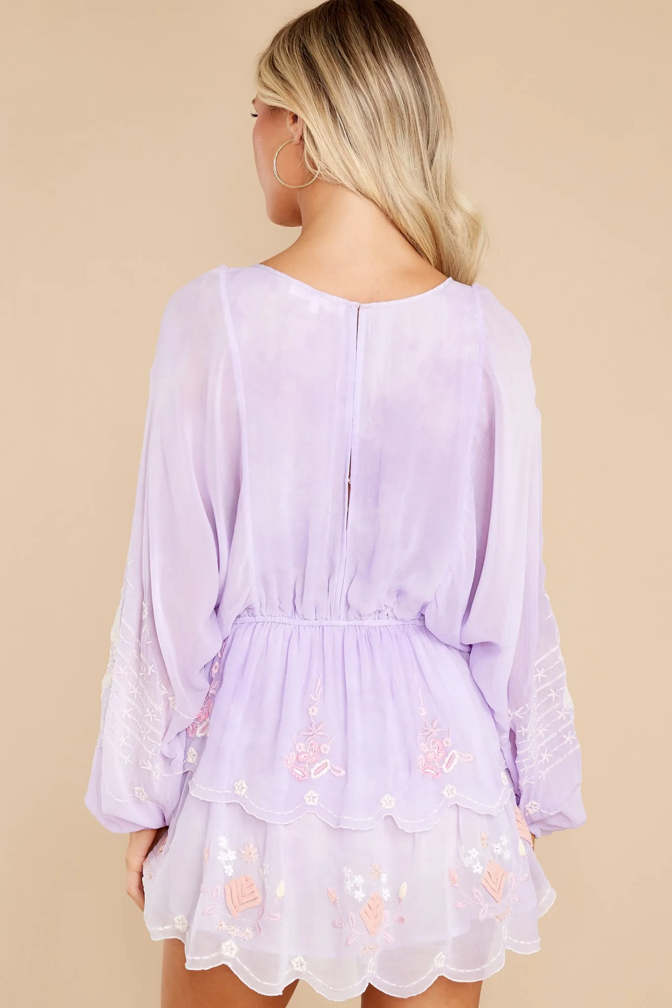 Bridgely Amethyst Mini Dress