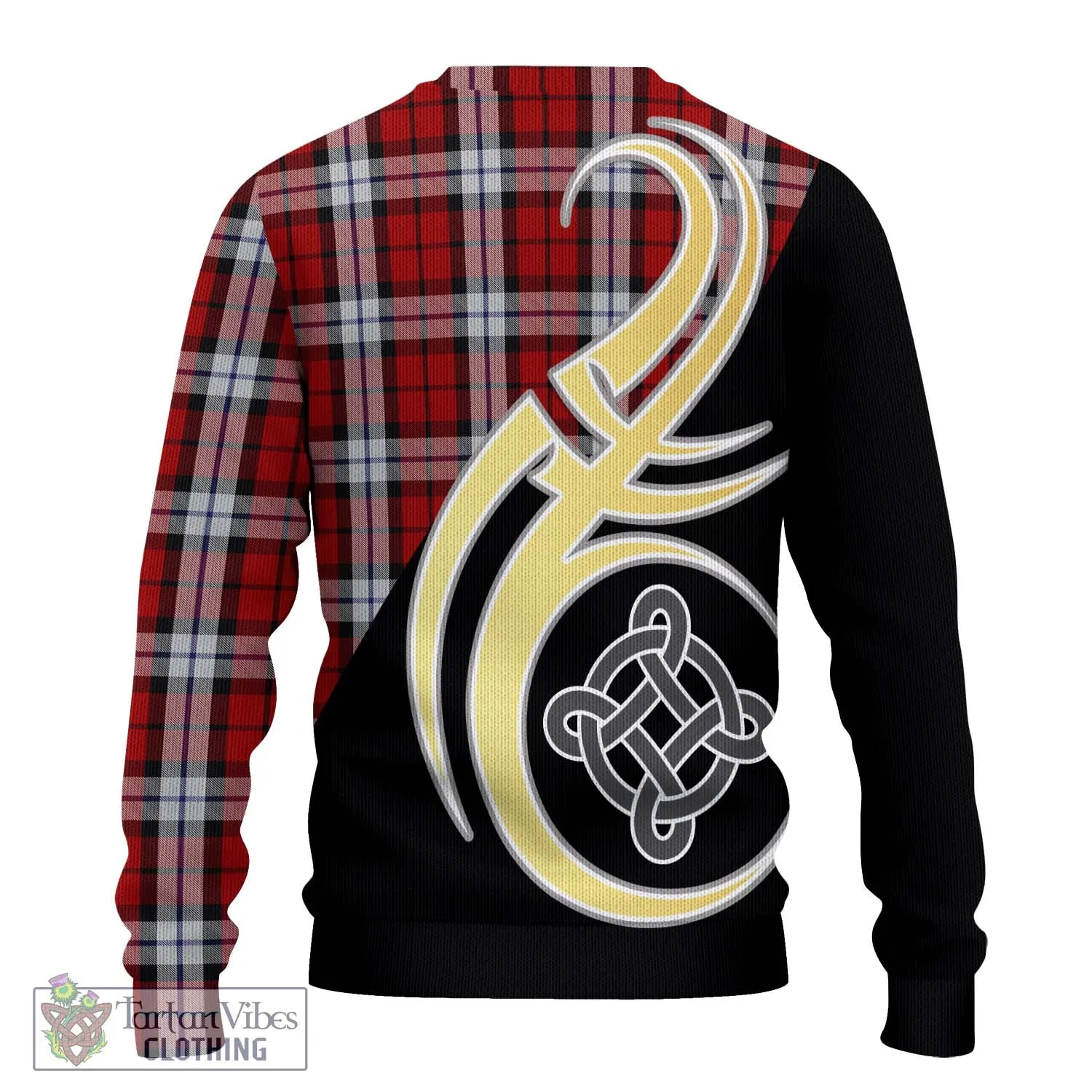 Brodie Dress Tartan Ugly Sweater with Family Crest and Celtic Symbol Style