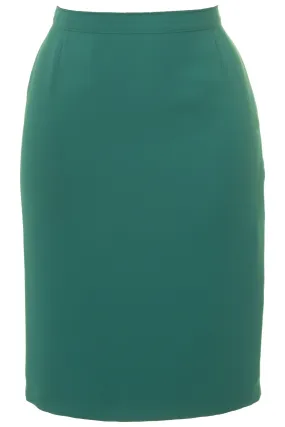 Busy Clothing Womens Jade Green Pencil Skirt