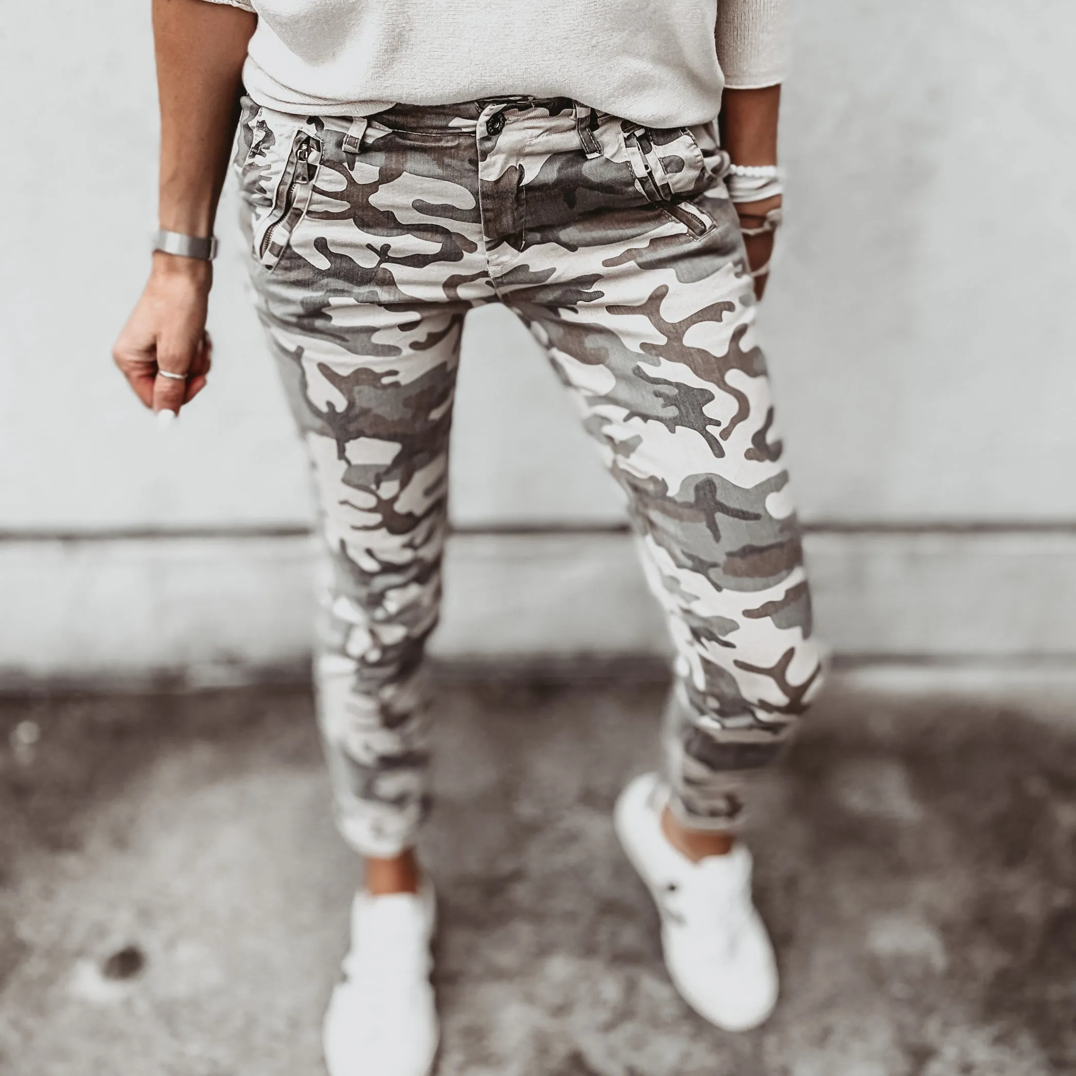 Camo jeans