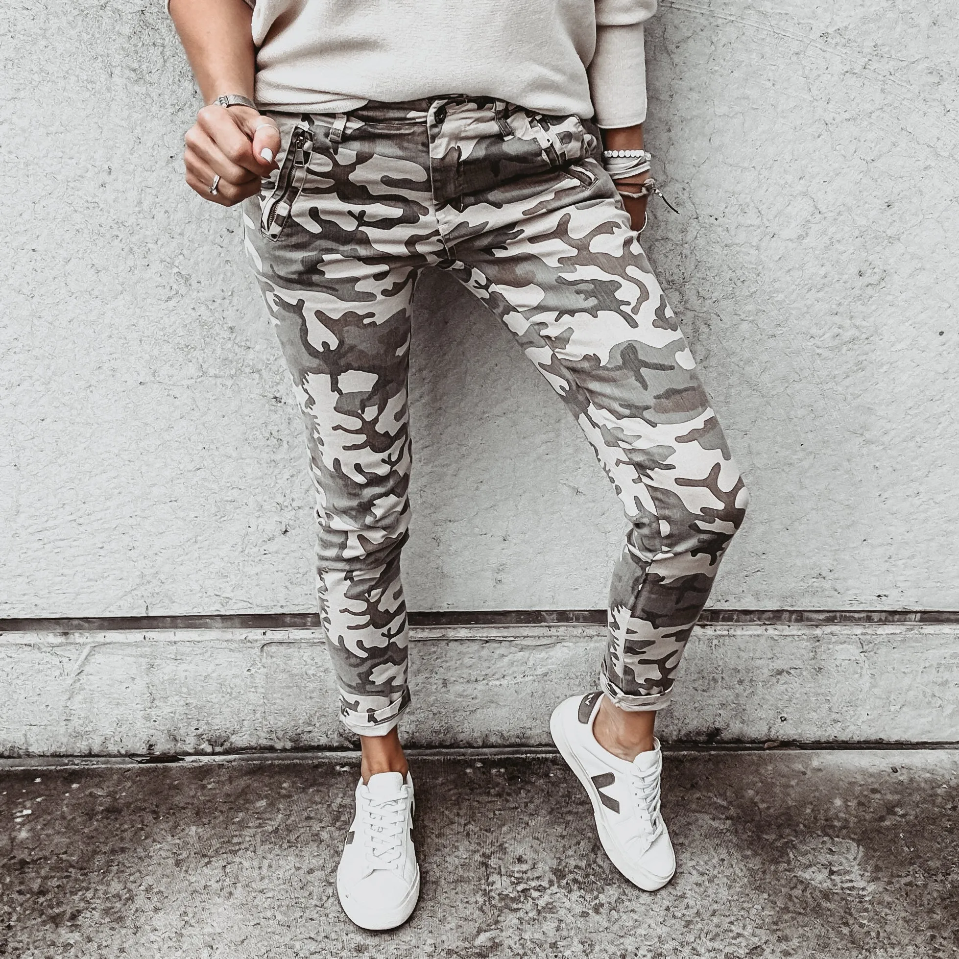 Camo jeans