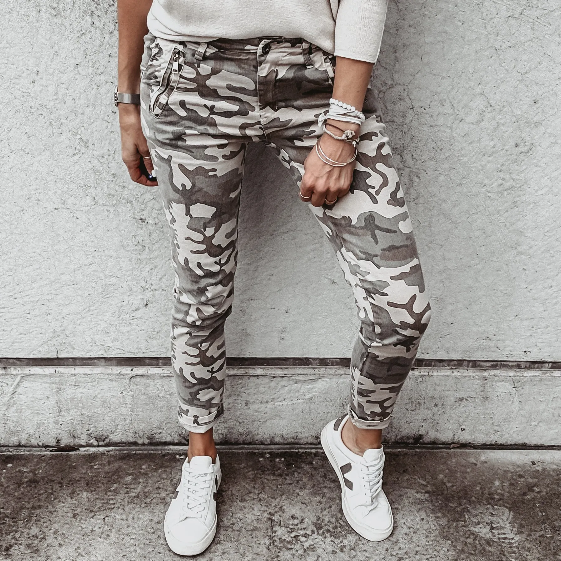 Camo jeans