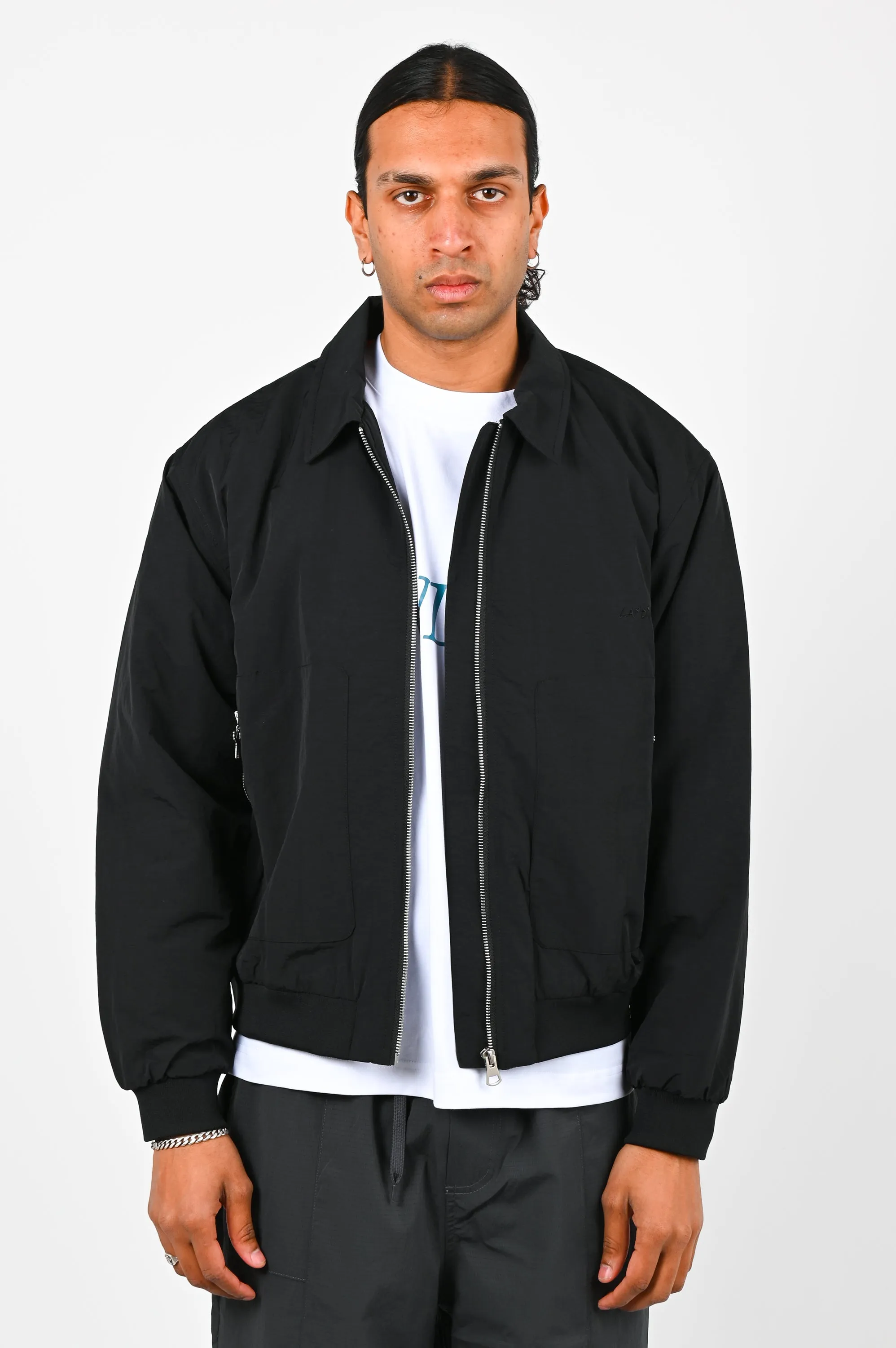 Candice Nylon Bomber Jacket