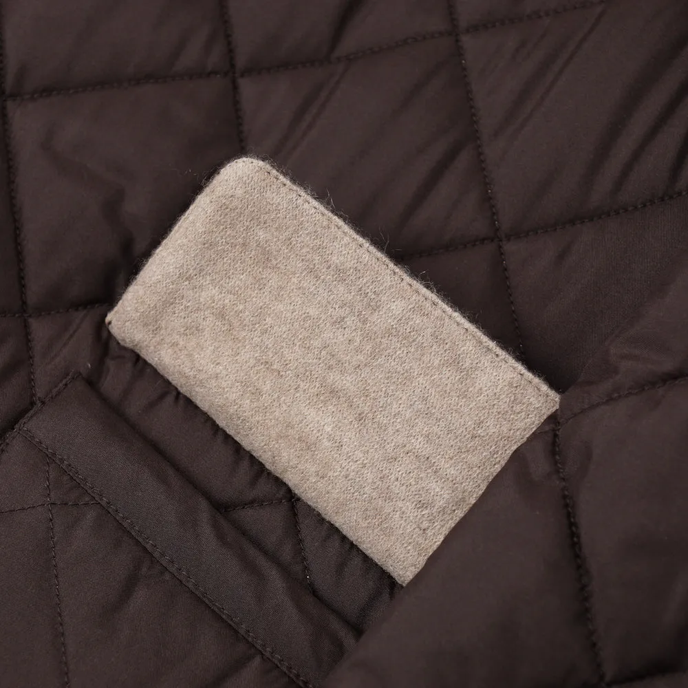 Cesare Attolini Cashmere-Lined Quilted Parka