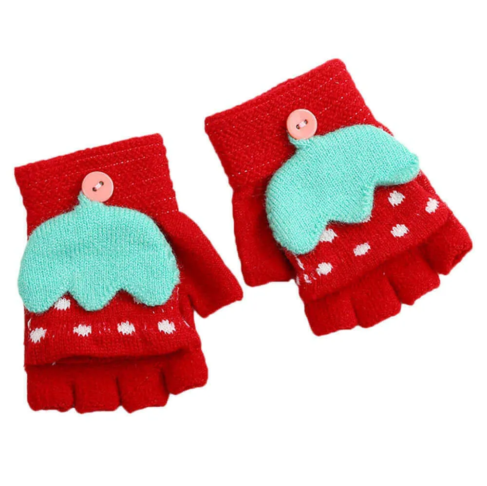 Children Baby Gloves Kids Girls Boys Winter