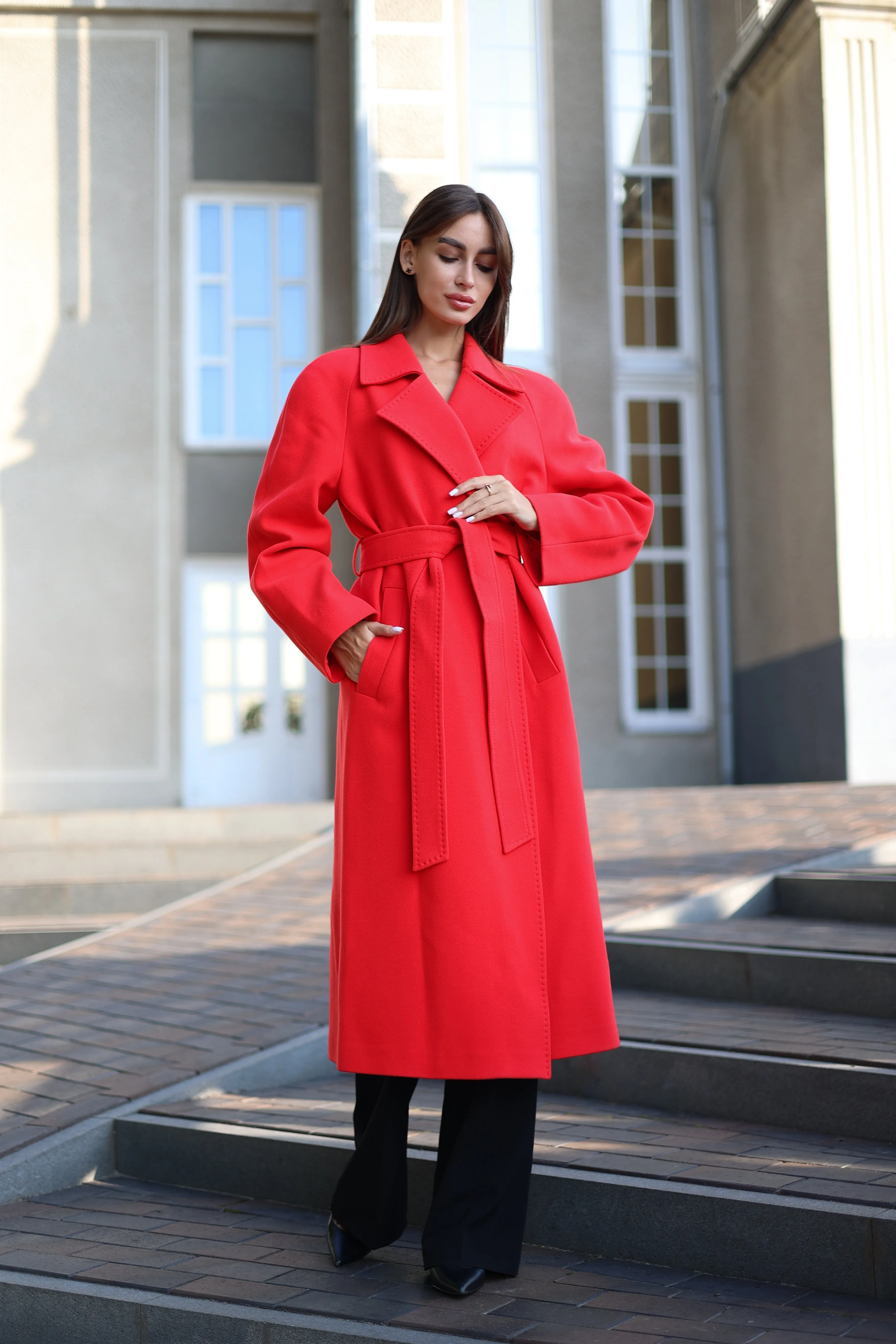 Classic Wool Blend Coat