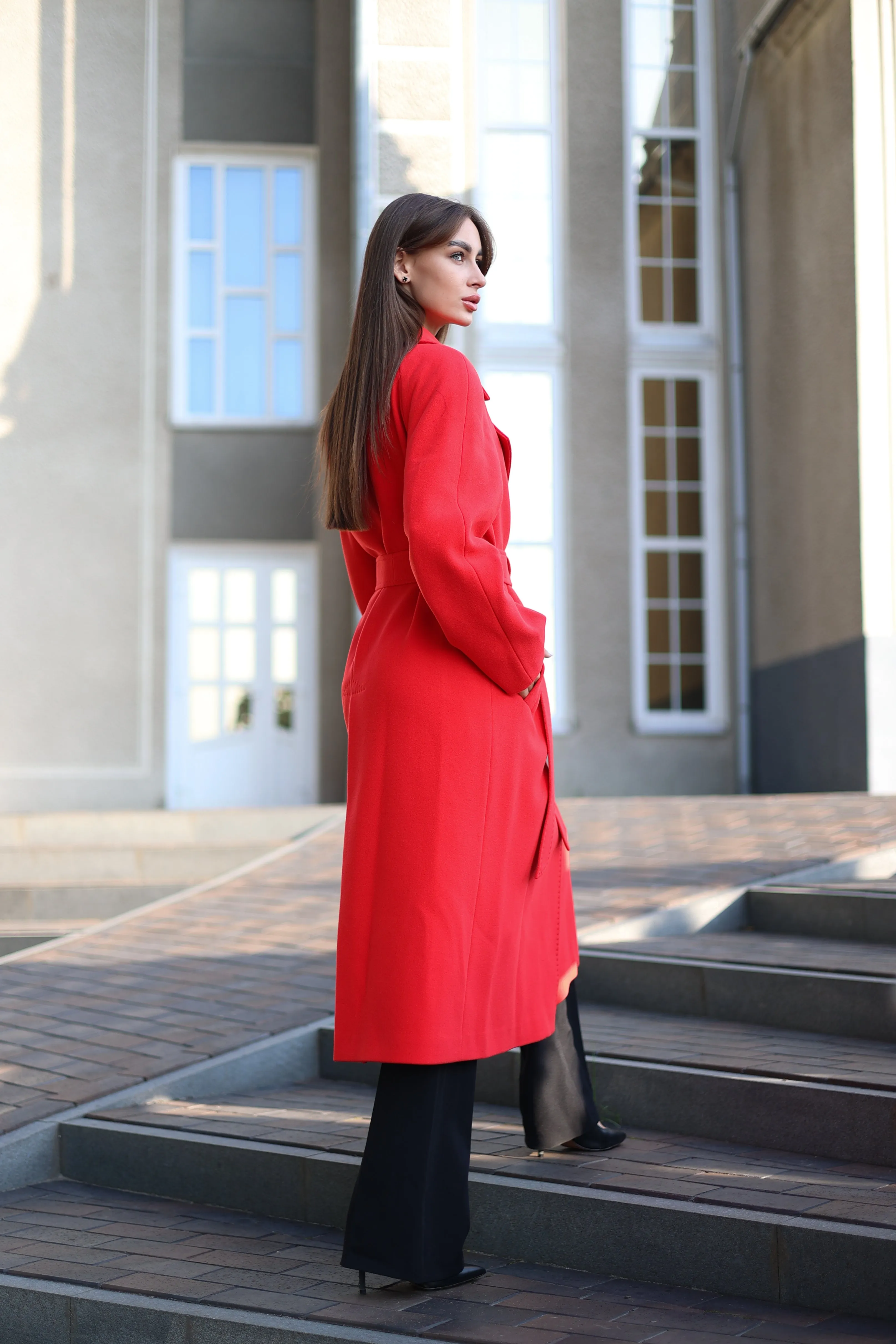 Classic Wool Blend Coat