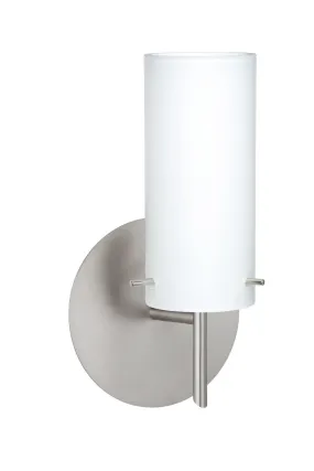 Copa 1 Light 120V Wall Lighting in Satin Nickel