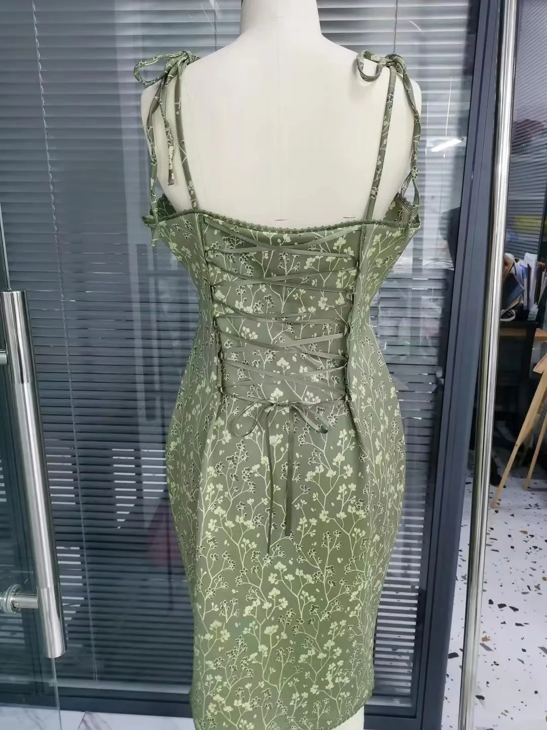 Cottage Bodycon (Green)