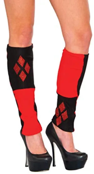 DC Comics Harley Quinn Leg Warmers Costume Accessory