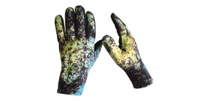 Digi-tek© Black Amara / Camo Neoprene Gloves