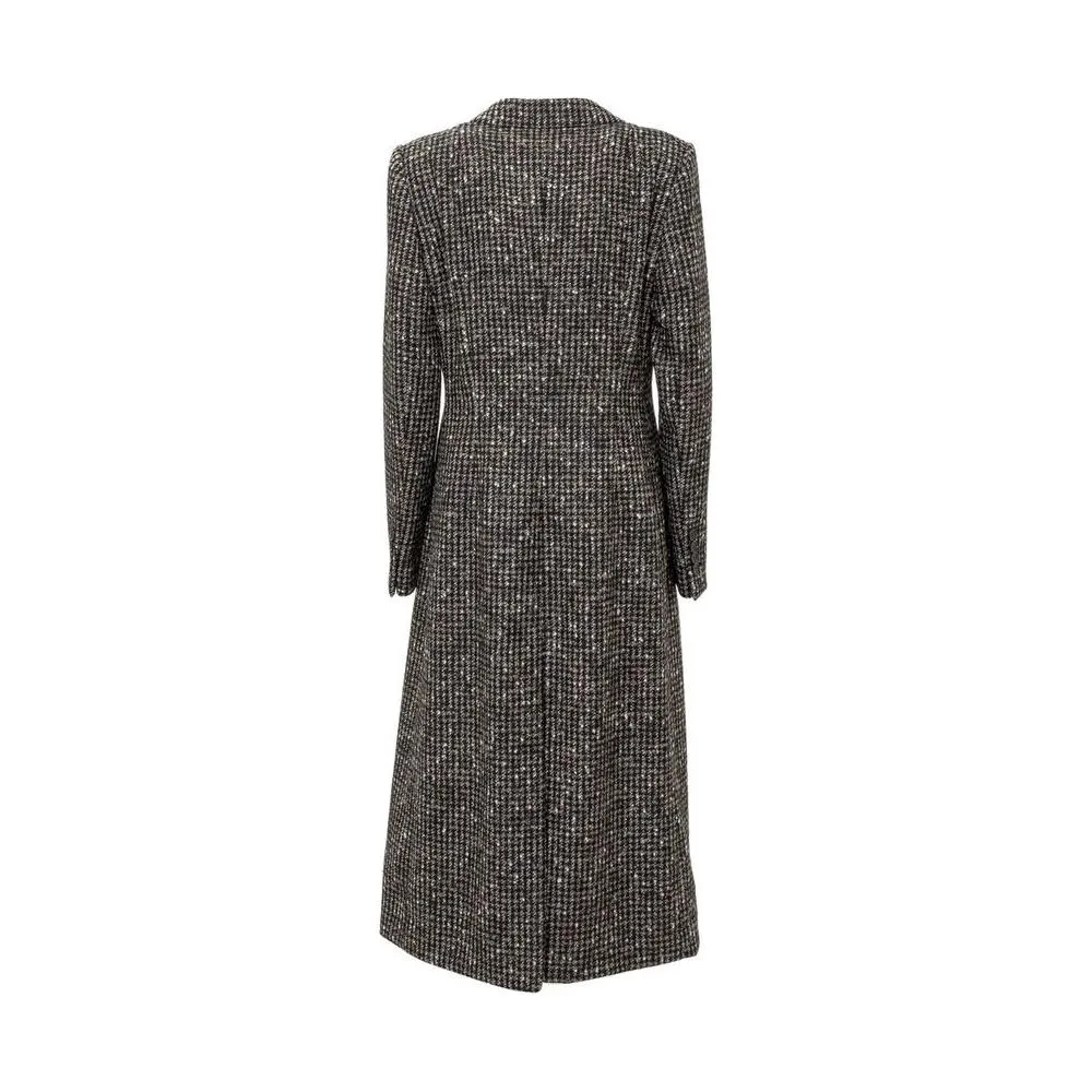 Dolce & Gabbana Brown Wool Jackets & Coat