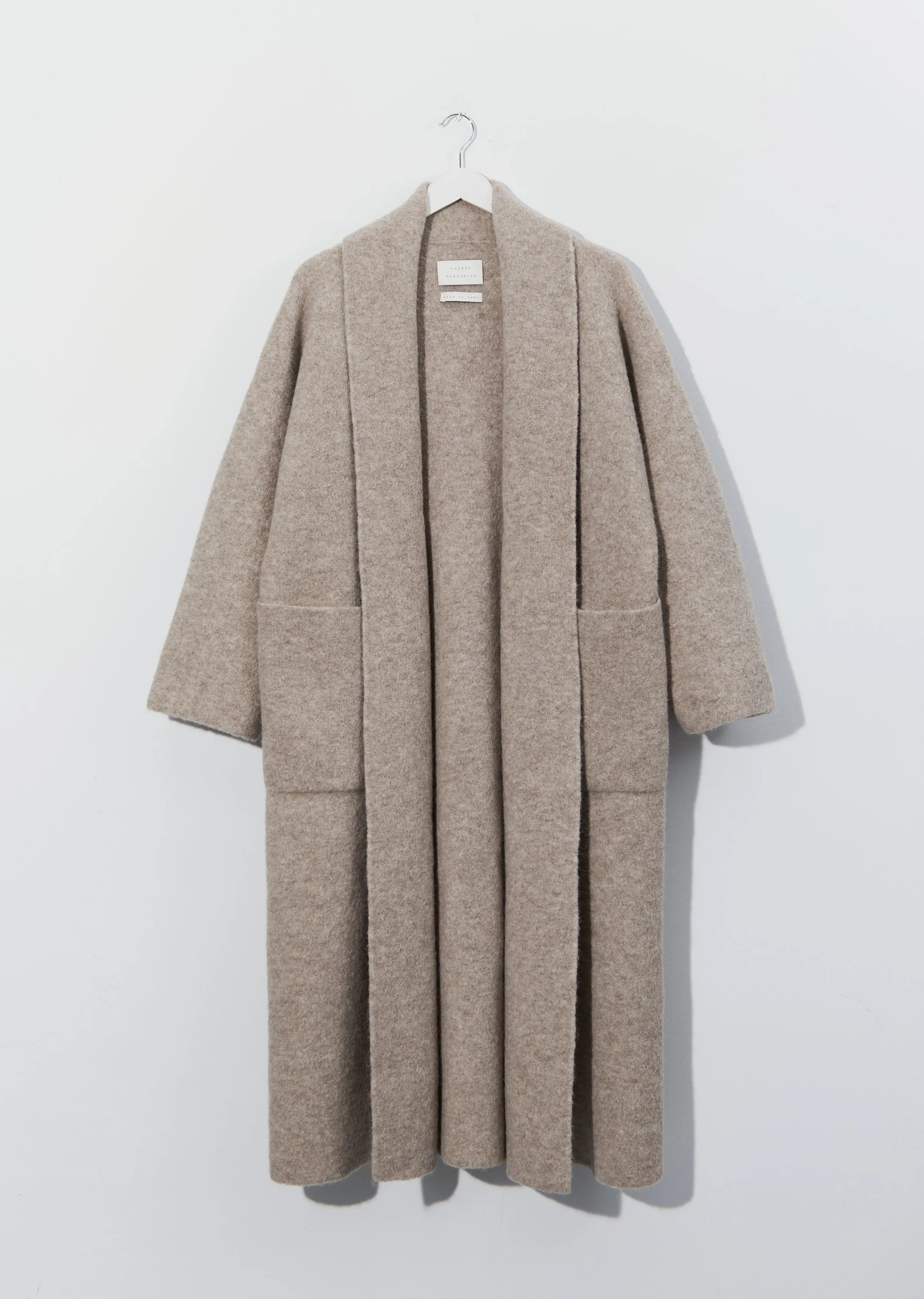 Double Face Long Coat