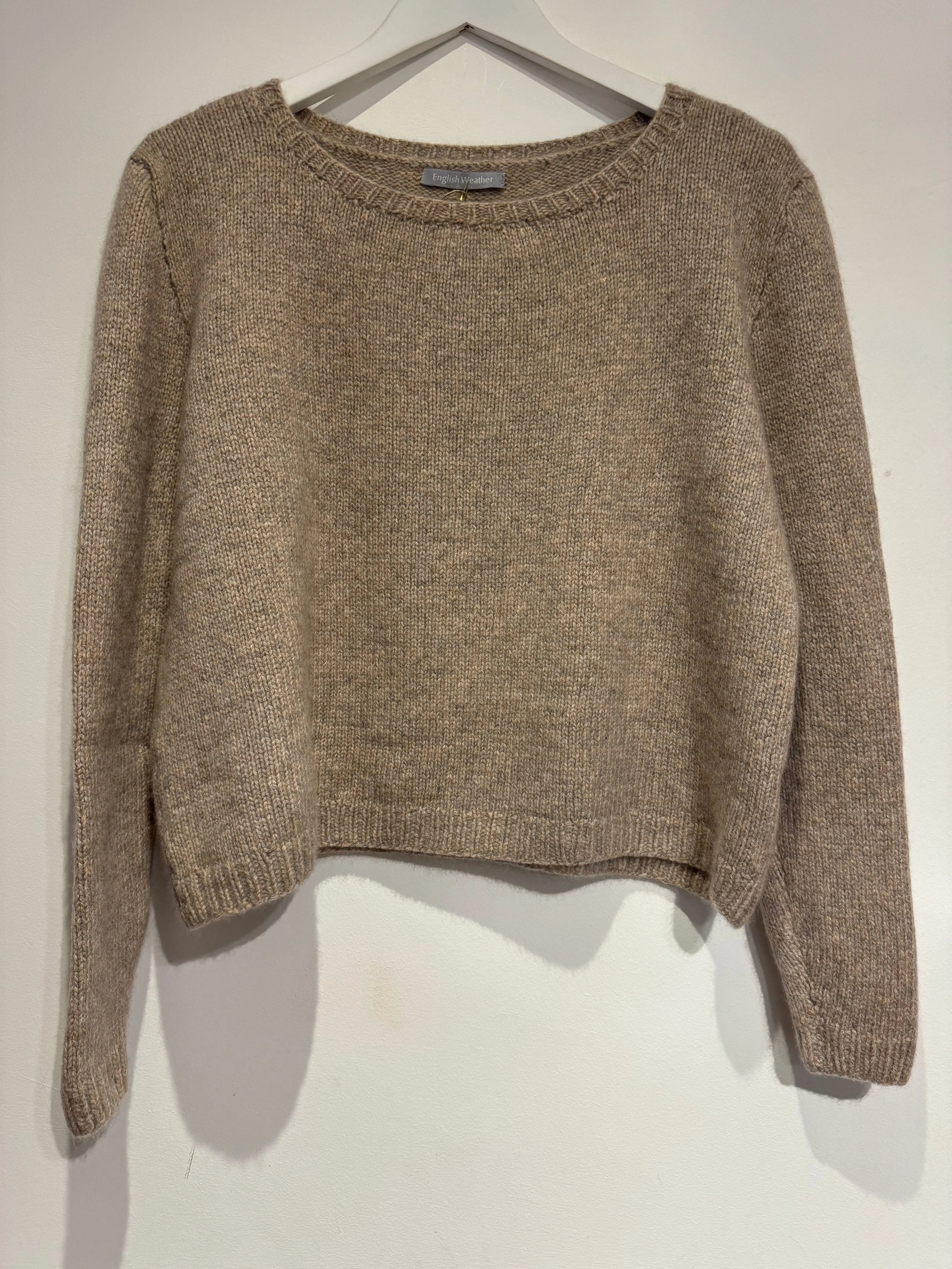 English Weather Ash Cashmere Sophie Sweater