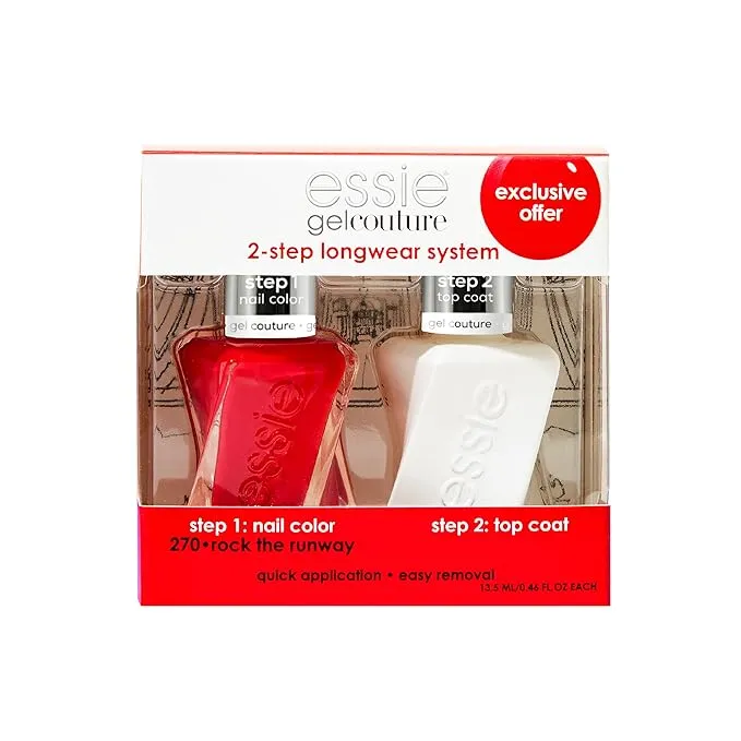 Essie Gel Kit Rock The Runway