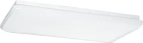 Fluorescent 4-Light Ceiling Flush Mount