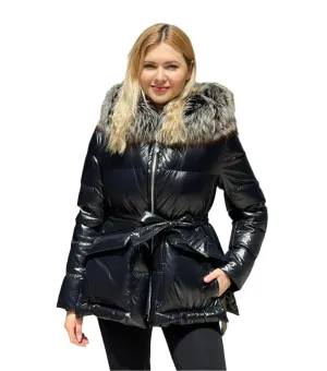 Genuine Silver Fox Premium Down Fill Jacket