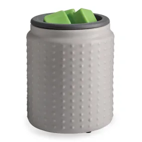 Gray Hobnail Flip Dish Wax Warmer WWGHB