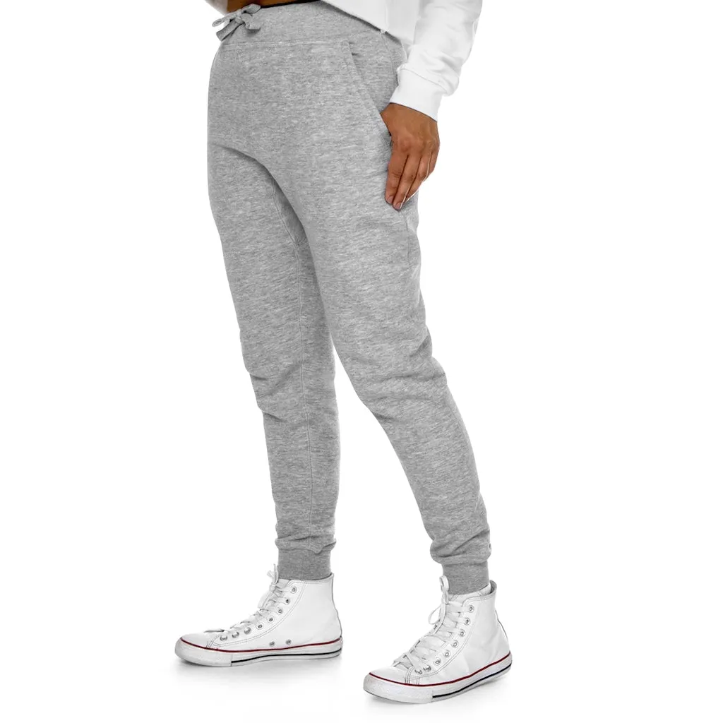 Green Leaves Premium Fleece Joggers