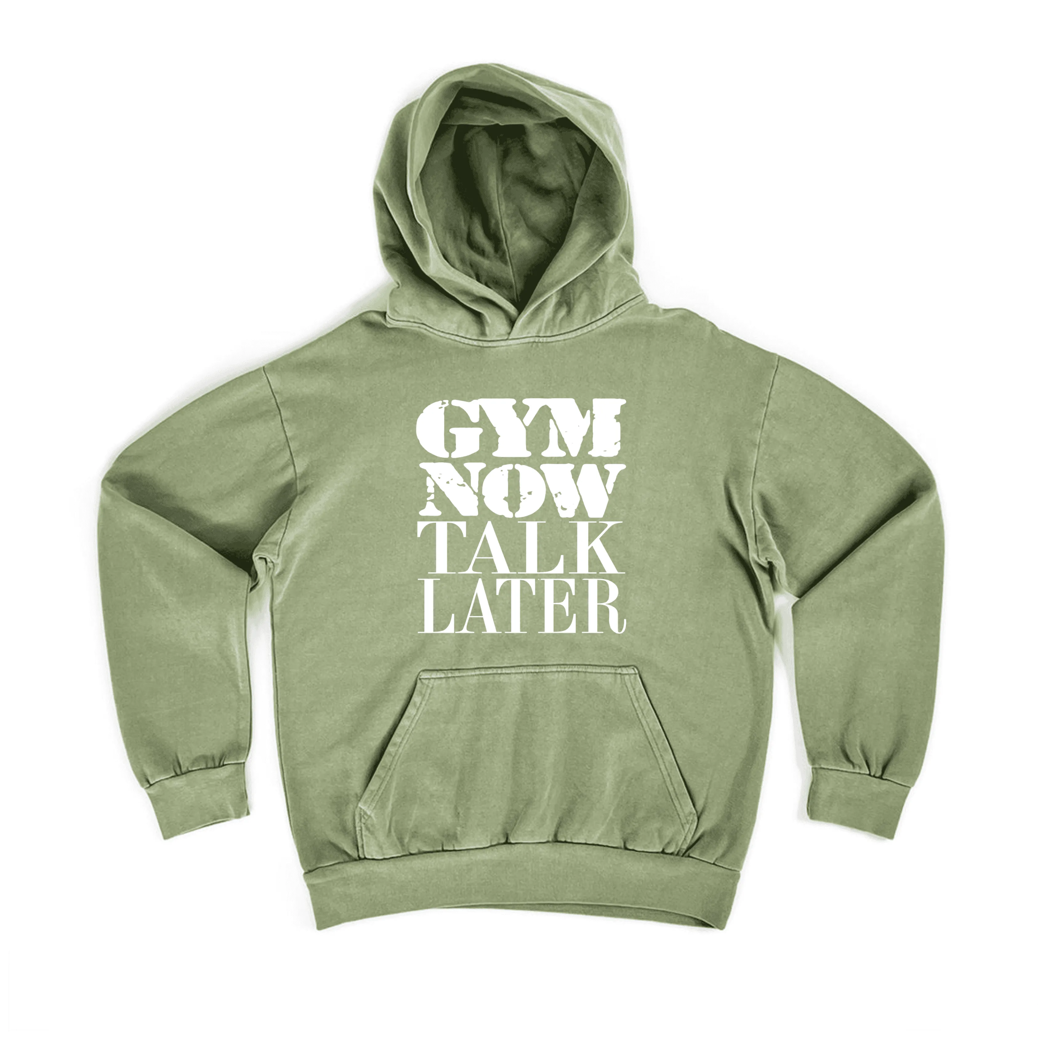 Gym Now Talk Later Hoodie (Unisex)