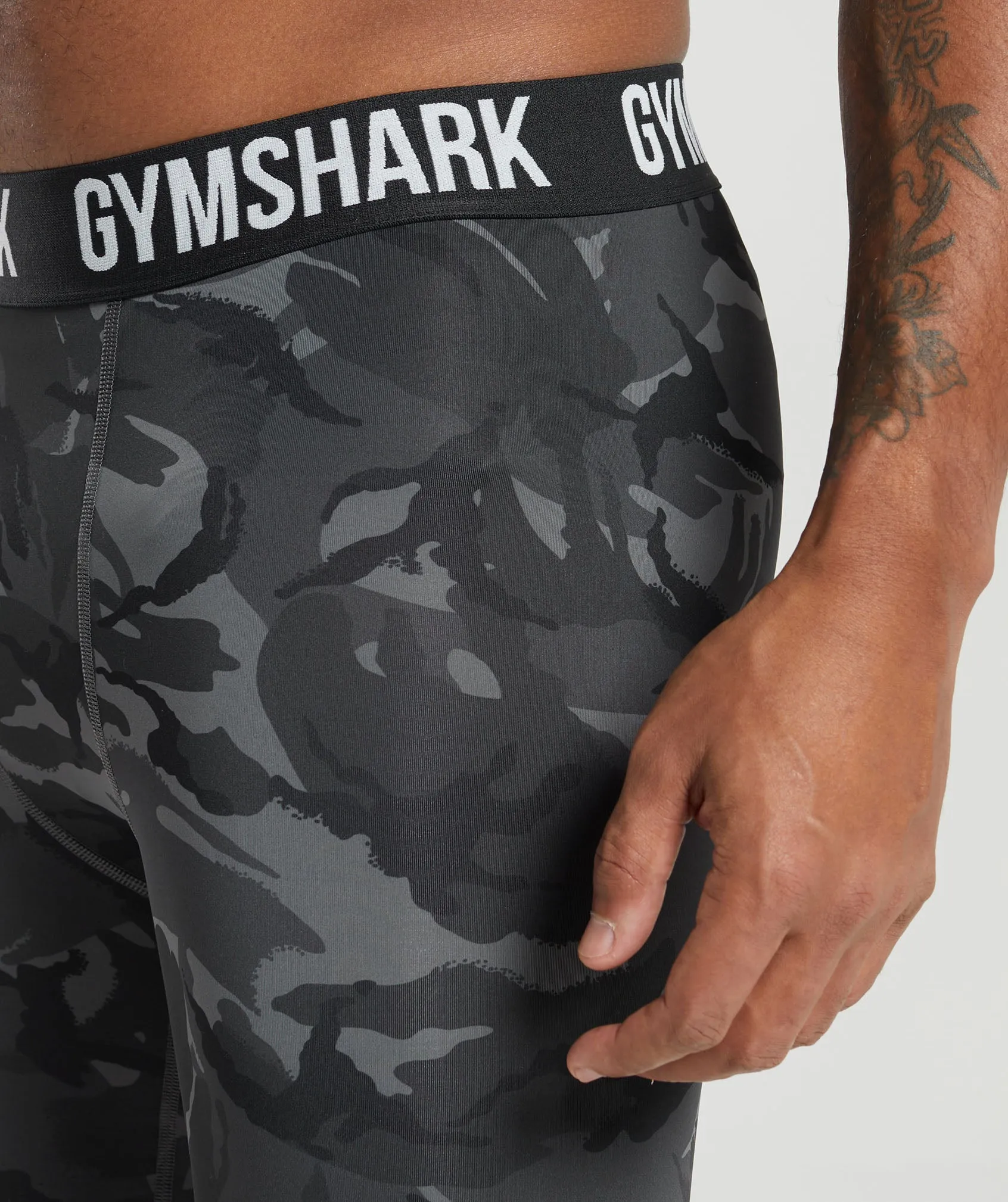 Gymshark Element Baselayer Shorts - Graphite Grey