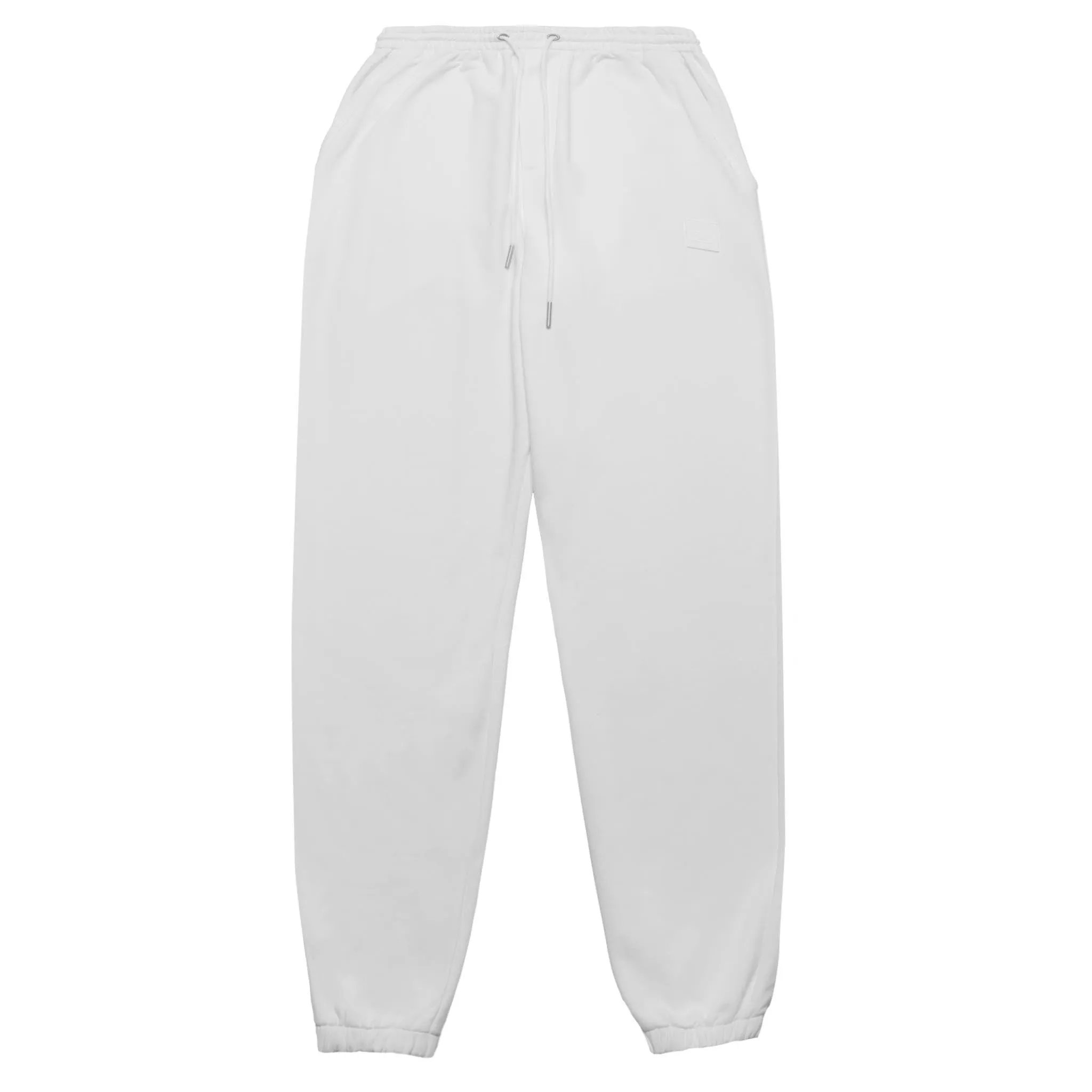 HOMME  Rubber Patch Jogger White