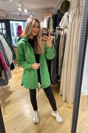 Ilse Jacobsen Rain 135B Evergreen Coat